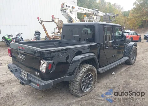 2020 Jeep Gladiator Overland 4X4 from USA, damaged, VIN 1C6HJTFG6LL147679